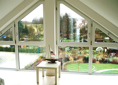 Bauverglasung - Fenster, Türen & Vordächer 